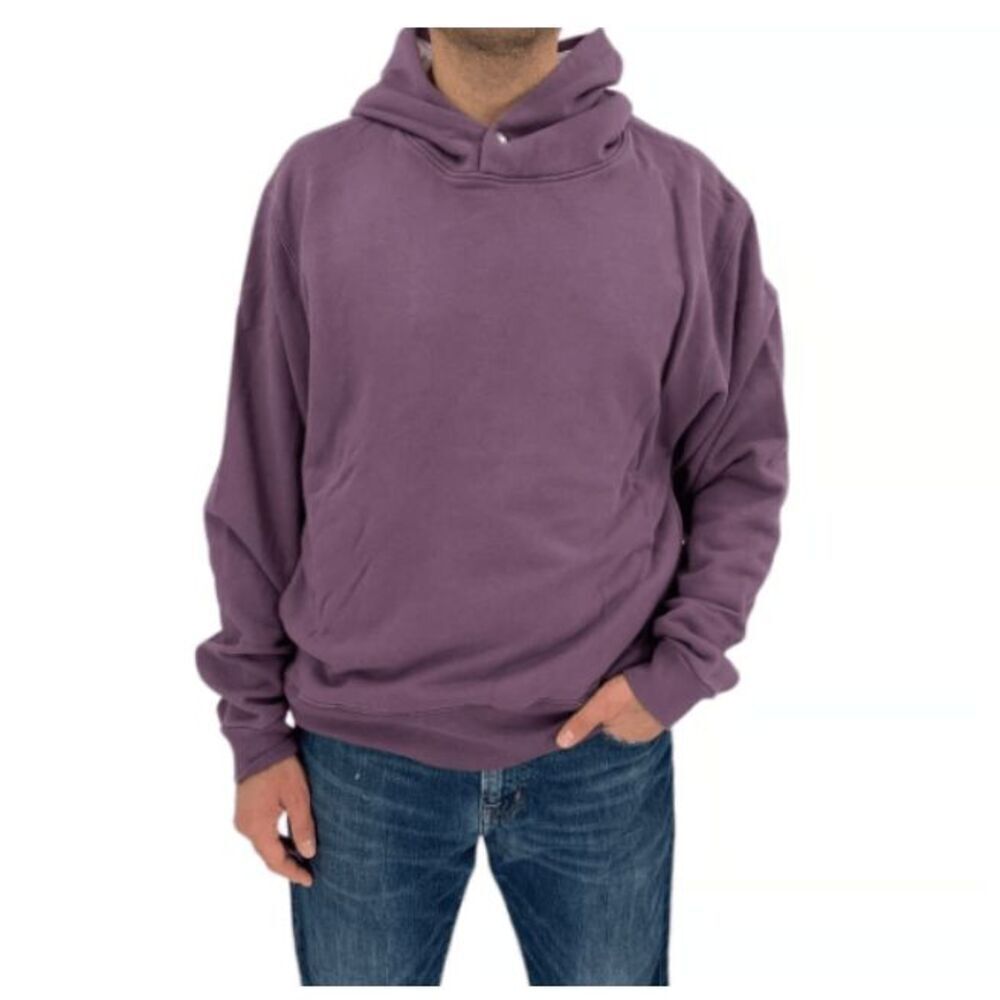 AYR The BLT Hoodie in Purple Prince French loopback Terry super soft Size XL